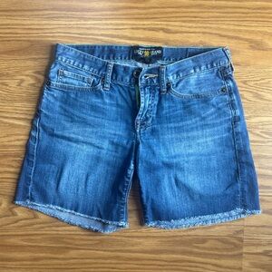 Lucky Brand Women’s Blue Denim Jean Shorts Abbey Short Size 2/26 Casual Classic